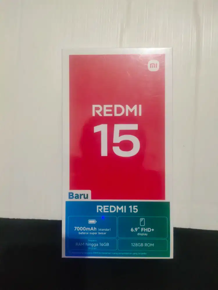 XIAOMI REDMI 15 RAM 8+8/128gb