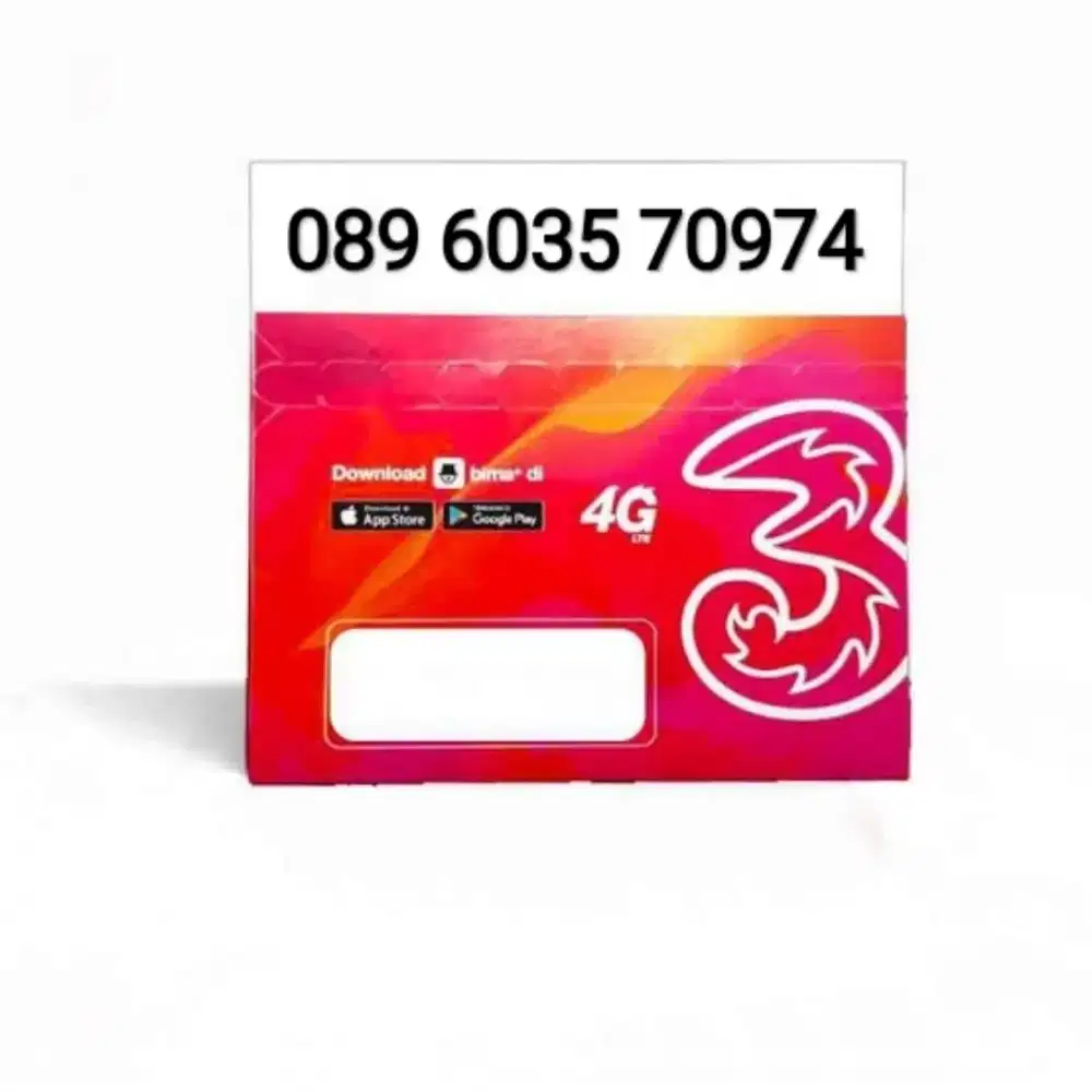 Nomor Cantik Tri berkarakter Jogja