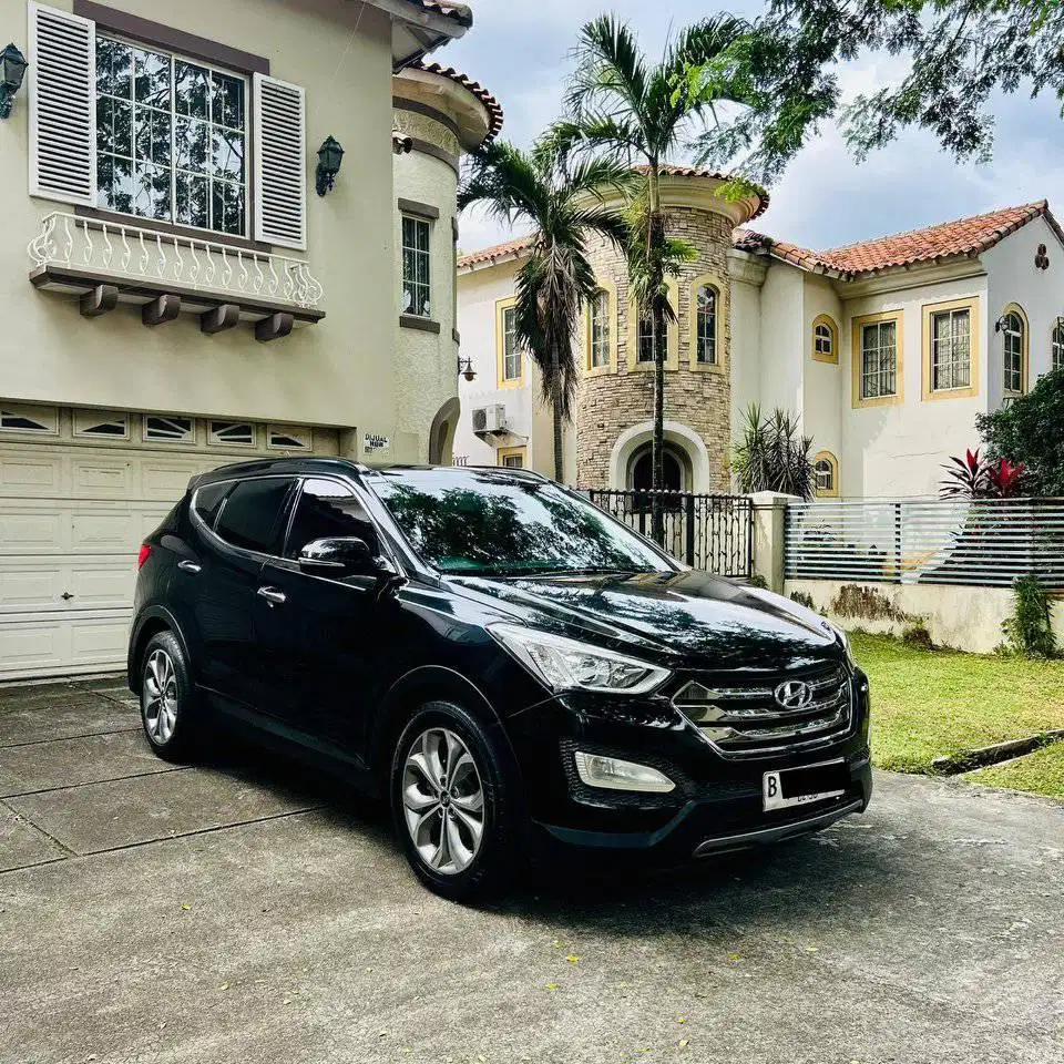 SantaFE CRDI Matic Diesel 2014 Kondisi Baik Pajak Hidup Surat Lengkap