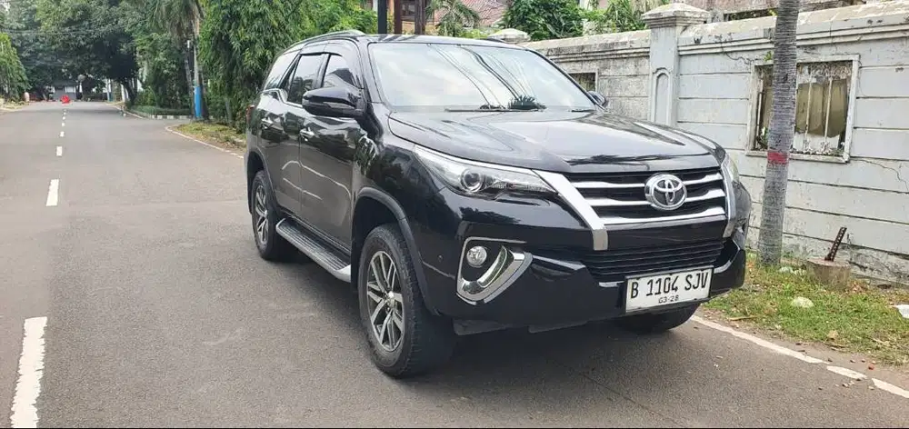 Fortuner 2.4 Vrz matic solar 2018 cash aja no kredit no riba