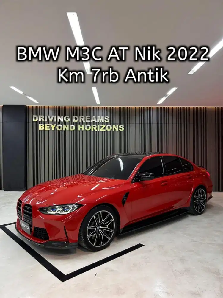 BMW M3 Competition AT 2022 Merah
