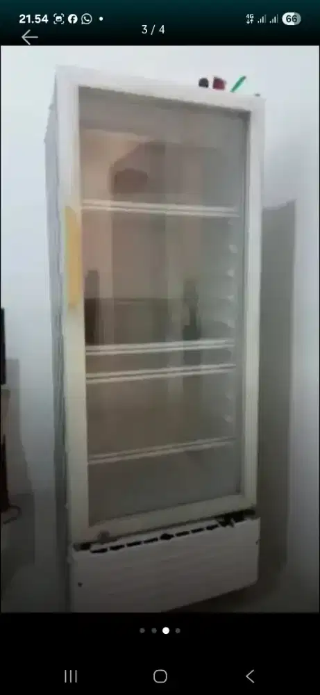 Kulkas showcase utk soft drink