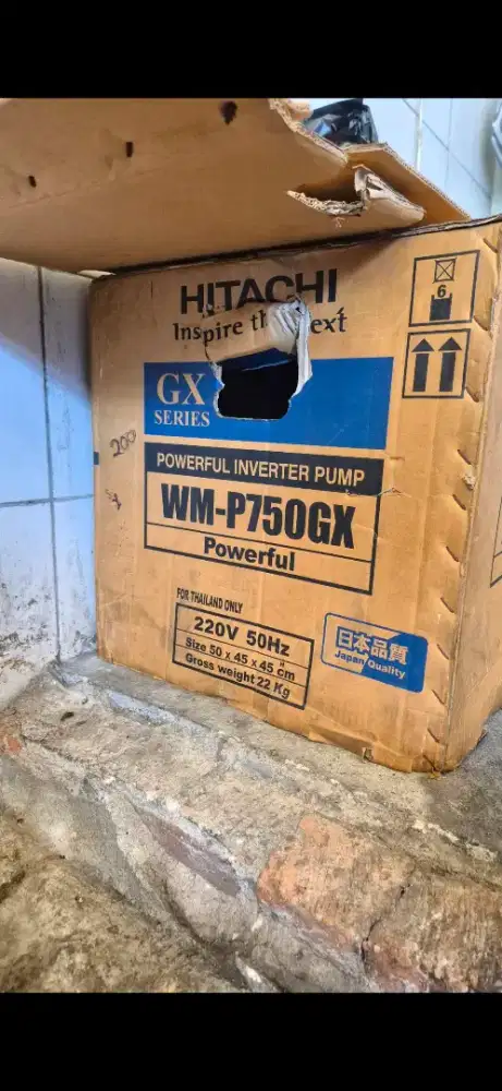 Pompa pendorong Hitachi P750GX