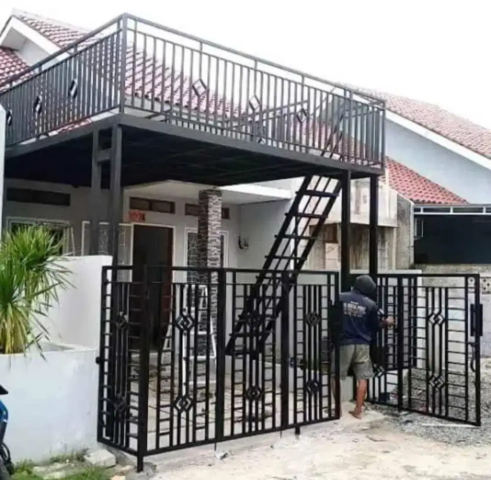 Kanopi balkon minimalis