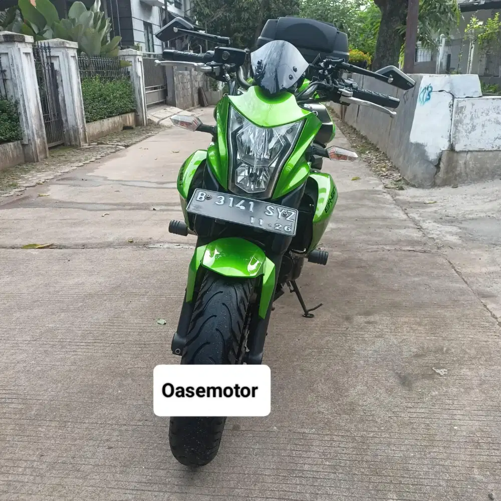 (B) Kawasaki Ninja ER-6N 650cc tahun 2012