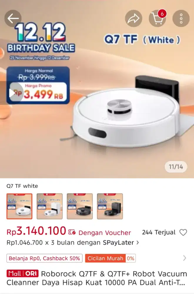 Roborock Q7 TF, 2 in one