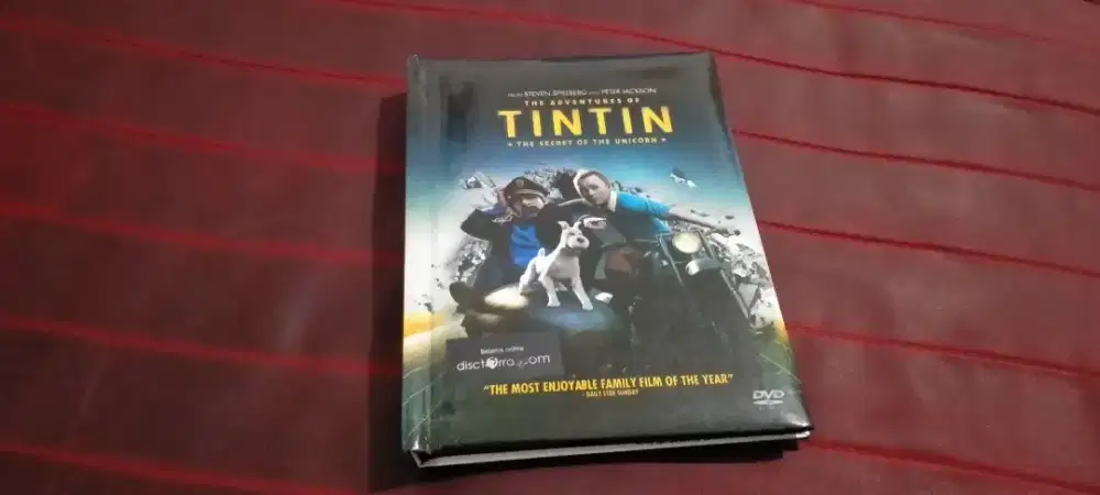 Dvd original Tintin (region 3,ada ti)