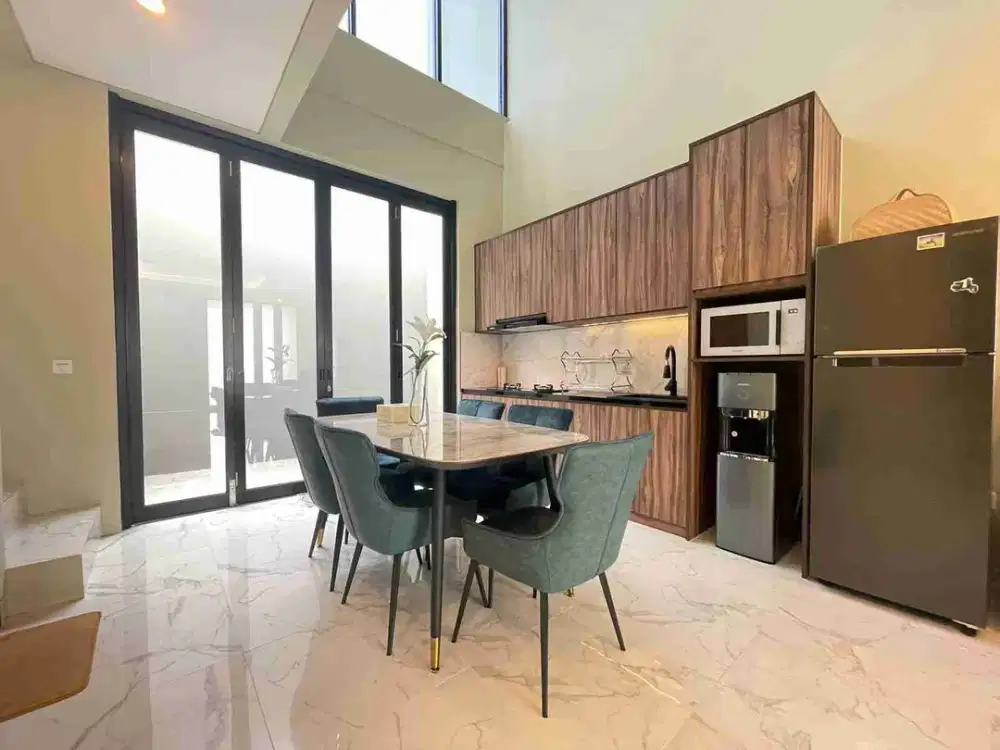 rumah bagus siap huni minimalis modern dekat sekolah di pulomas Jakarta timur