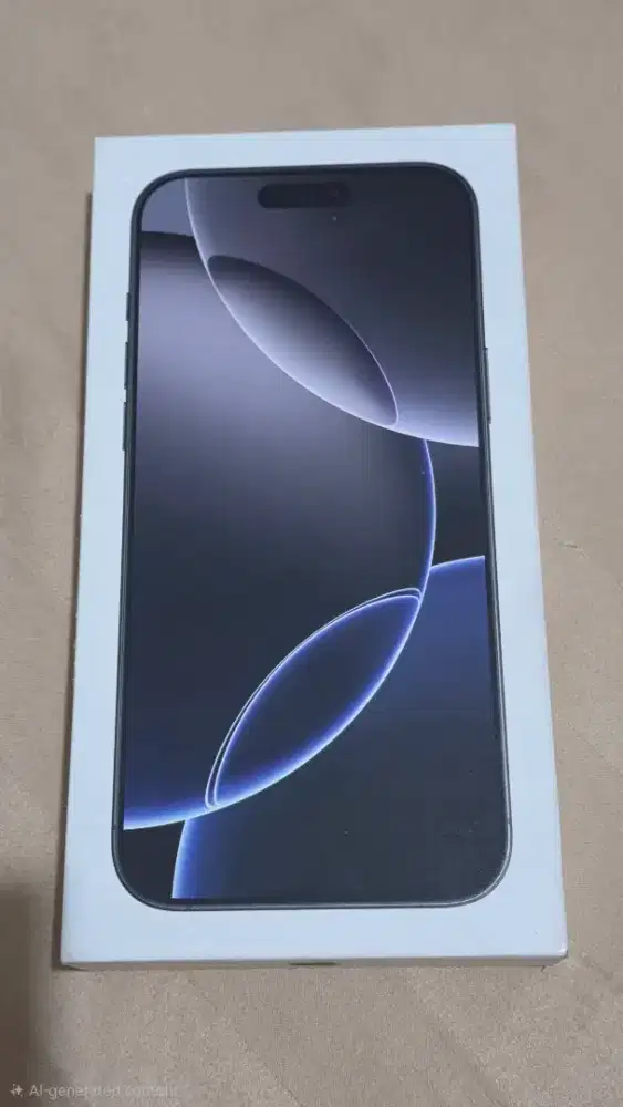 Iphone 16 ProMax 512 HITAM Baru (Dapat Hadiah)