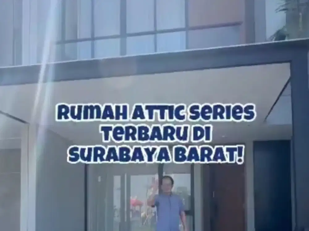 Rumah Baru Citraland Surabaya 3 Lantai 3 Kamar Tidur