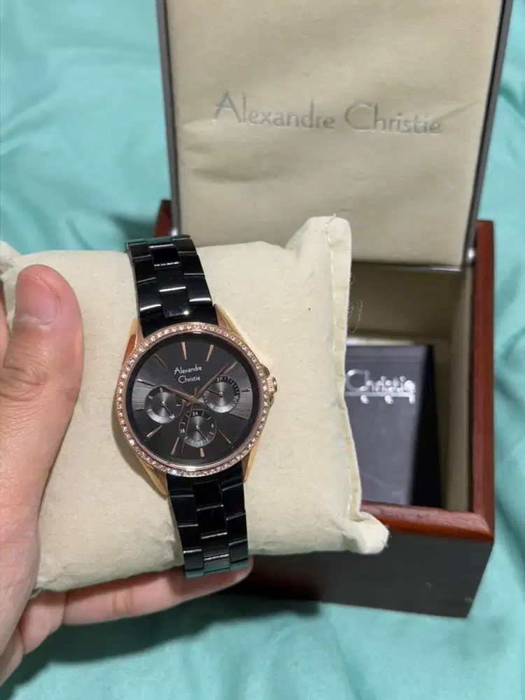 Jam tangan alexandre christie 2951 original