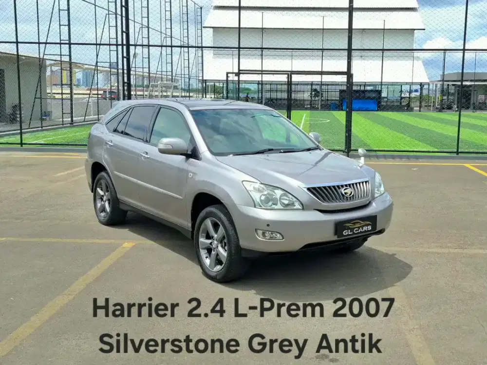 Harrier 2.4 L-Prem Cash 2007 Silver Stone Kondisi Bagus Toyota