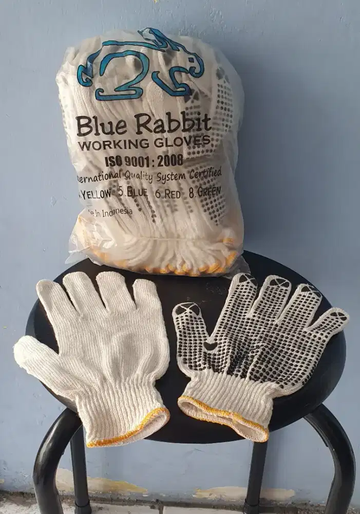 SARUNG TANGAN BENANG BINTIK MURAH