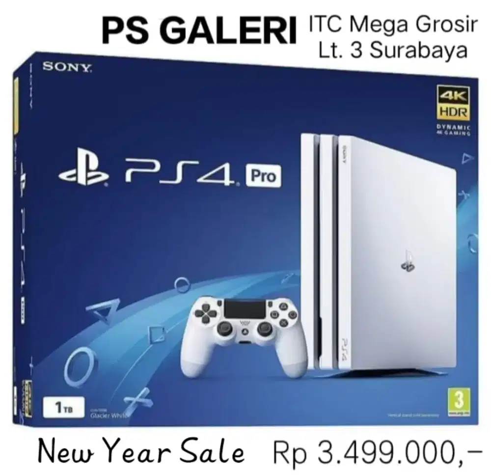PS4 PRO H3N 4K FULL GAME NEW YEAR SALE