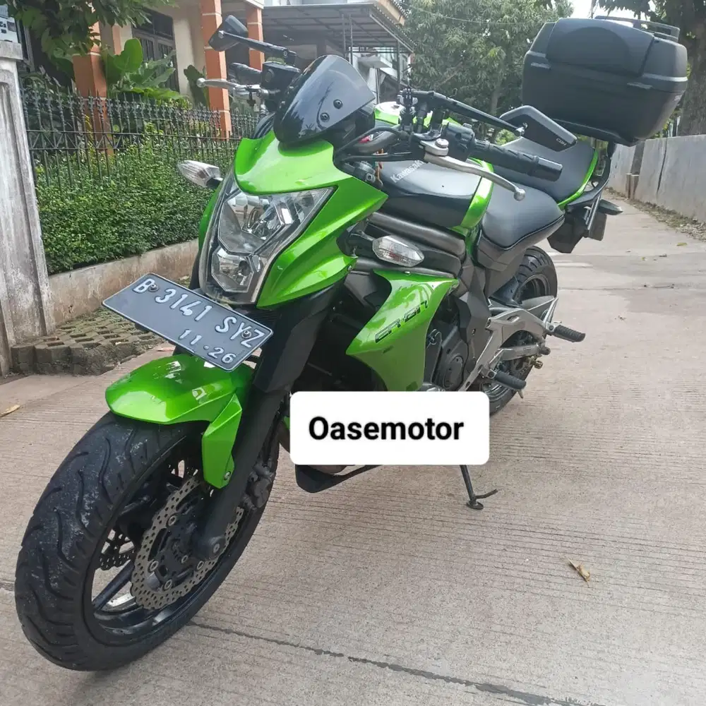 (B) Kawasaki Ninja ER-6N 650cc tahun 2012