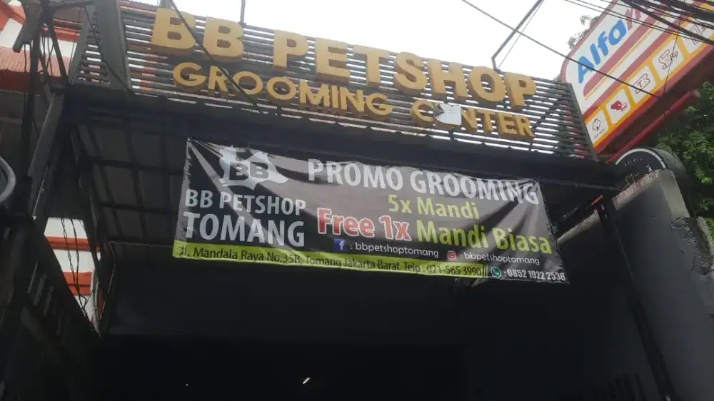 Loket untuk groomer