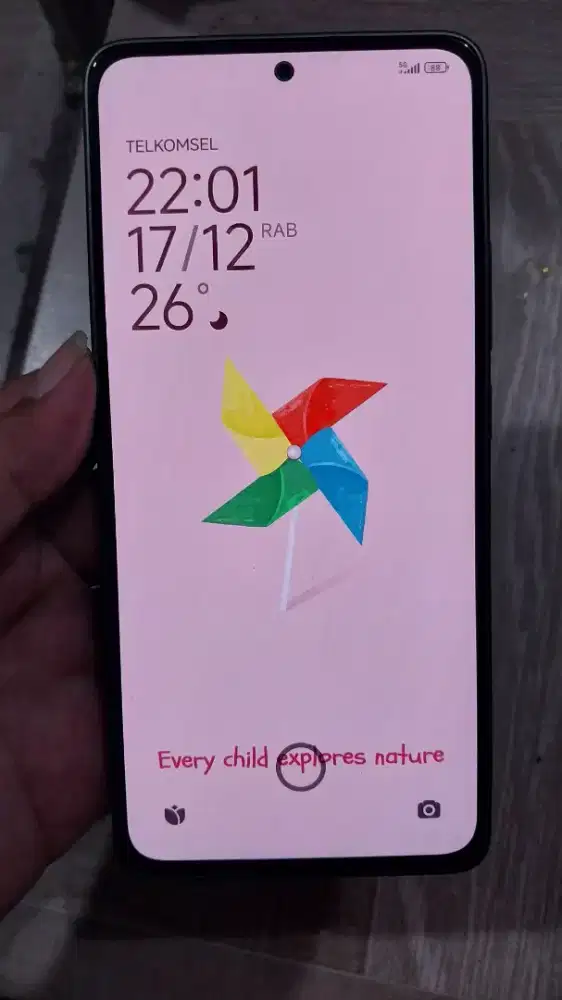 Poco M7pro 5G 8+8/256 HP+cas ori baru sebulan dus nya di majalengka