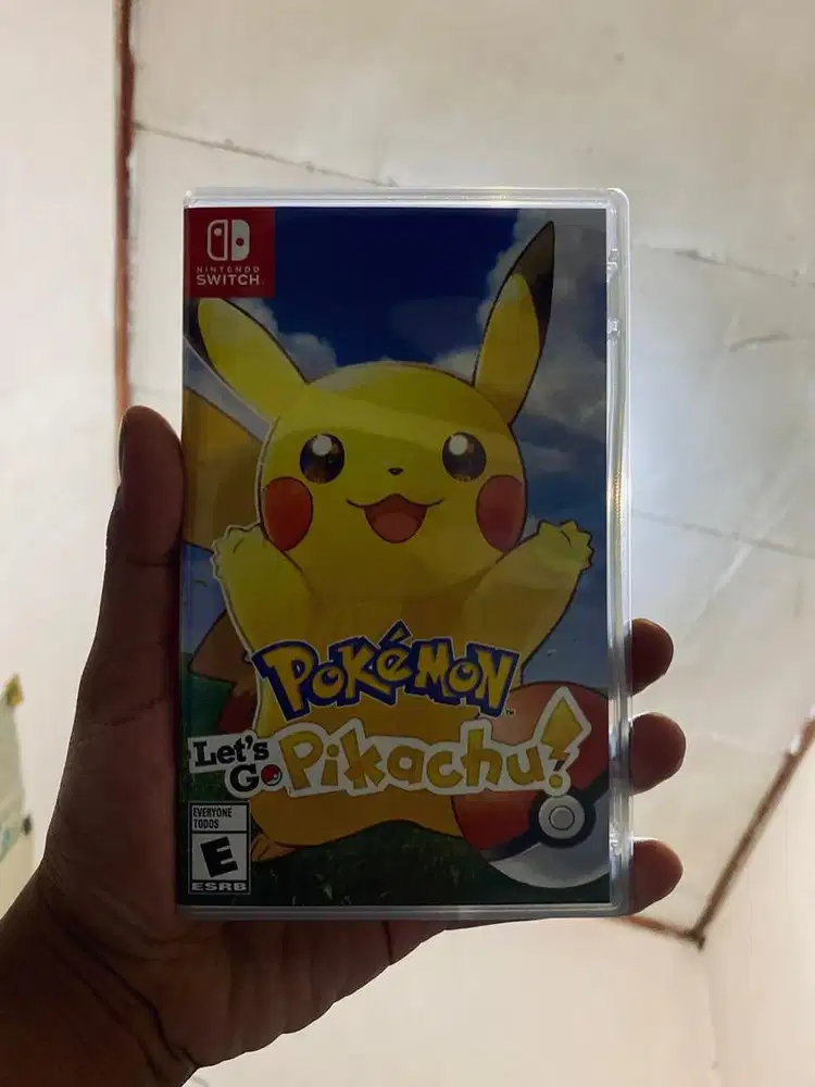 Kaset Nintendo Switch Pokemon Lets Go Pikachu