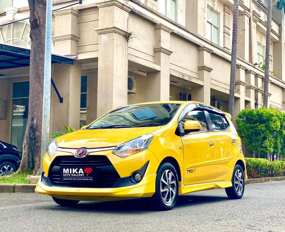 Toyota Agya 1.2 S TRD AT 2020 Automatic Low km 40rb TDP 18 Free BBN
