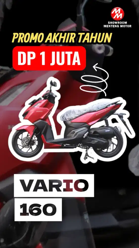 VARIO 160 MERAH TH 2023, BERKUALITAS