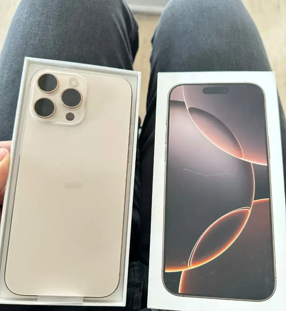 IPHONE 16 PRO MAX 256GB DESERT TITANIUM - ORI IBOX