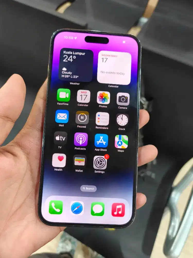 iPhone 14 Pro Max 128GB Fullset Beacukai Terdaftar
