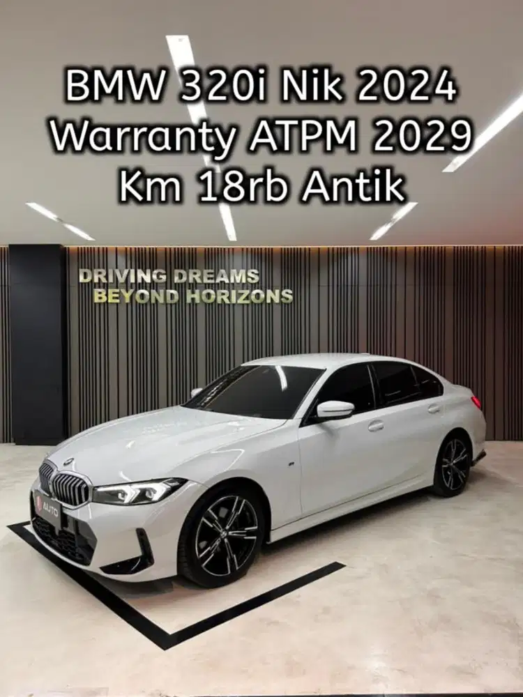Bmw 320i M-Sport AT 2024 Putih