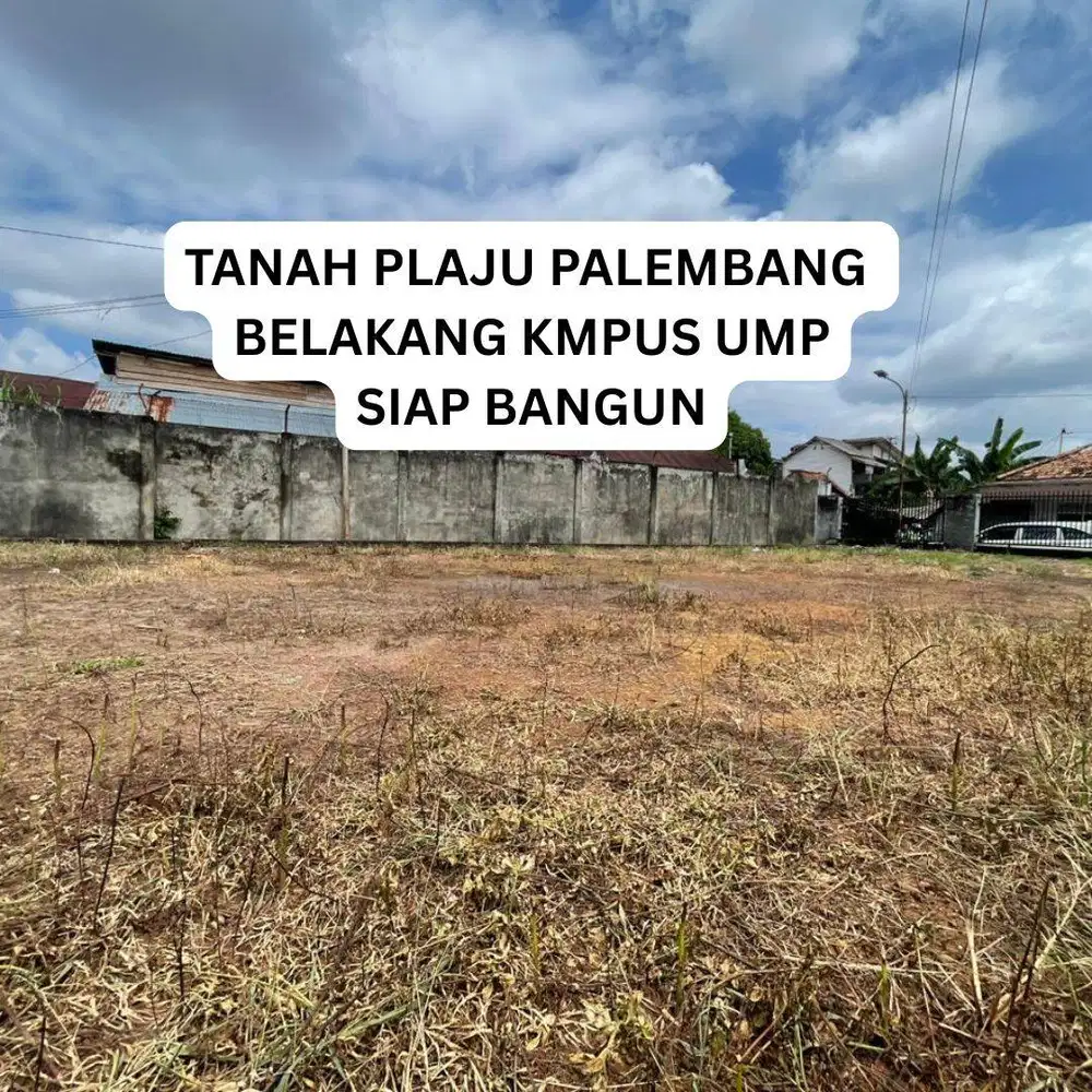 TANAH PLAJU SILABERANTI COCOK UNTUK KOSAN PALEMBANG
