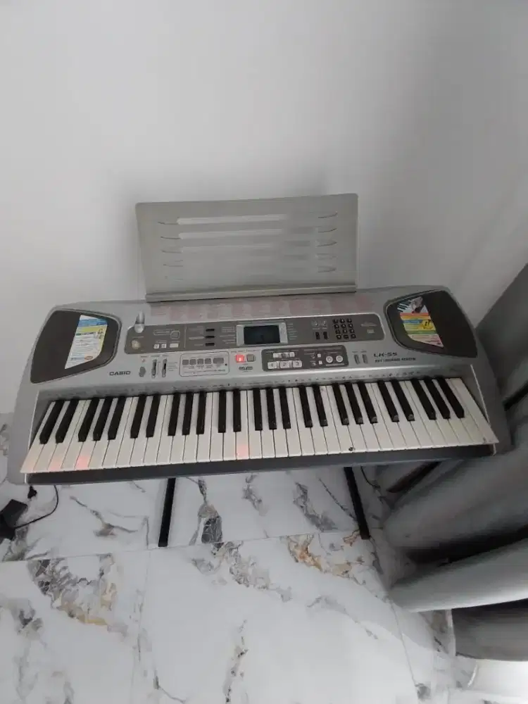 Keyboard Casio LK 55 Key Lighting