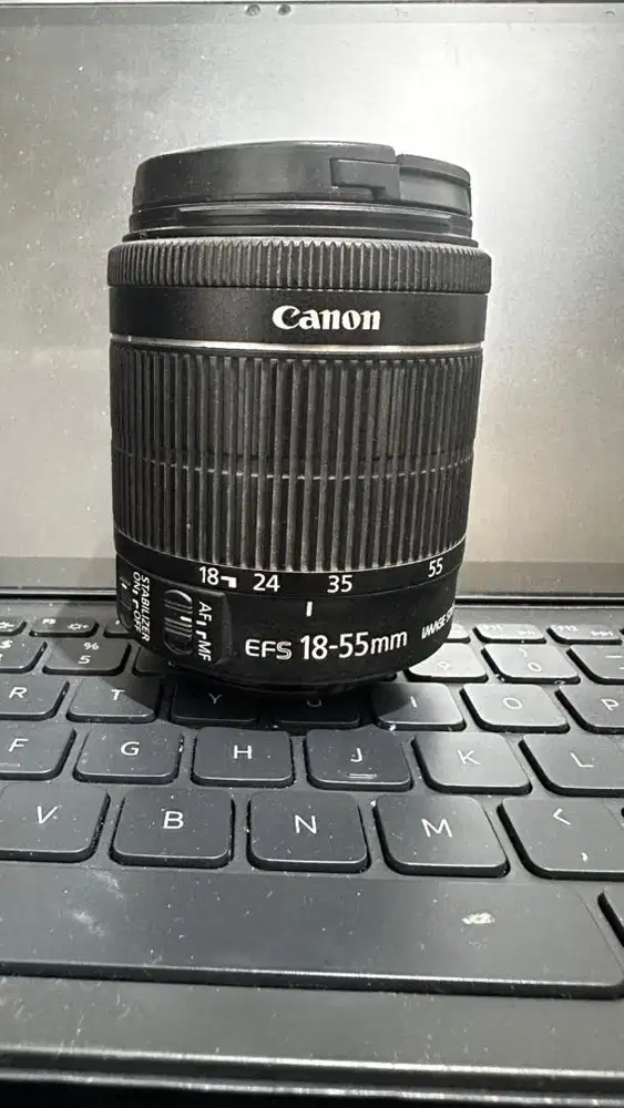 Lensa kit canon 18-55mm