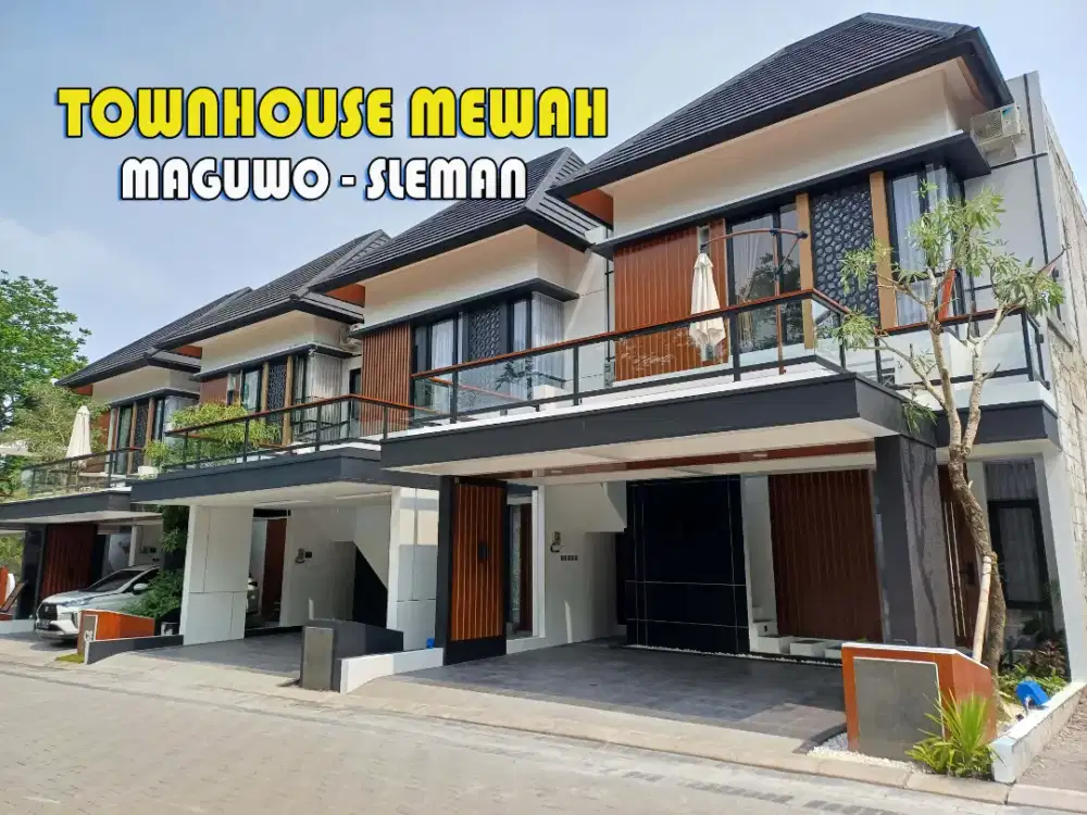 Rumah Cluster Mewah 8 menit Pakuwon Mall Jogja dkt Stadion Maguwoharjo