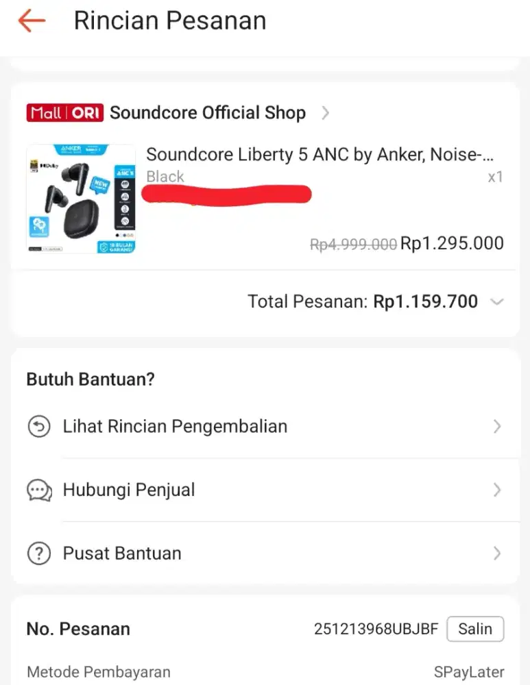 Soundcore Liberty 5 ANC by Anker, Noise-Cancelling Wireless Earbuds