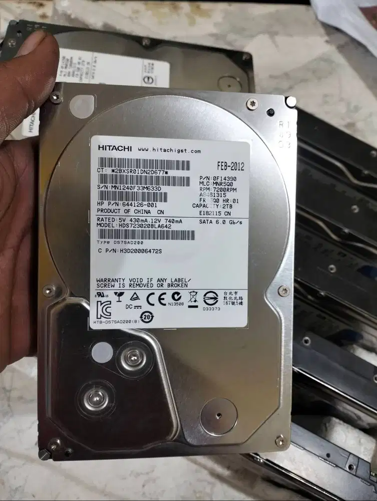 HDD Hitachi 2TB (2000GB)