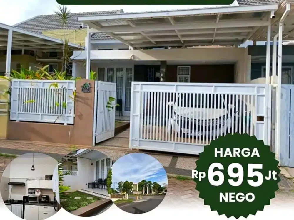 RUMAH SIAP HUNI PRAMUKA GARDEN LOKASI TERBAIK DAN STRATEGIS TENGAH KOTA