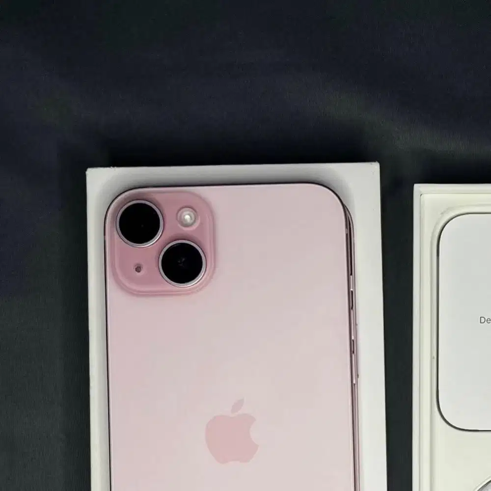 iPhone 15 128GB Pink NEW / BARU Garansi iBox