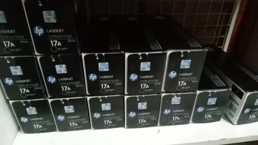 DIBELI TINTA TONER LASERJET 17A BARU DAN BEKAS