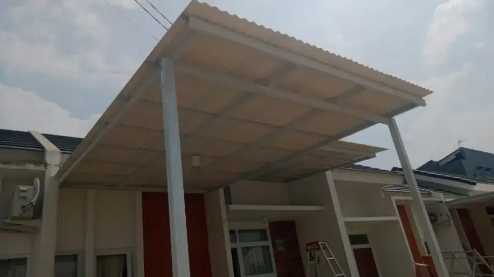 kanopi minimalis modern