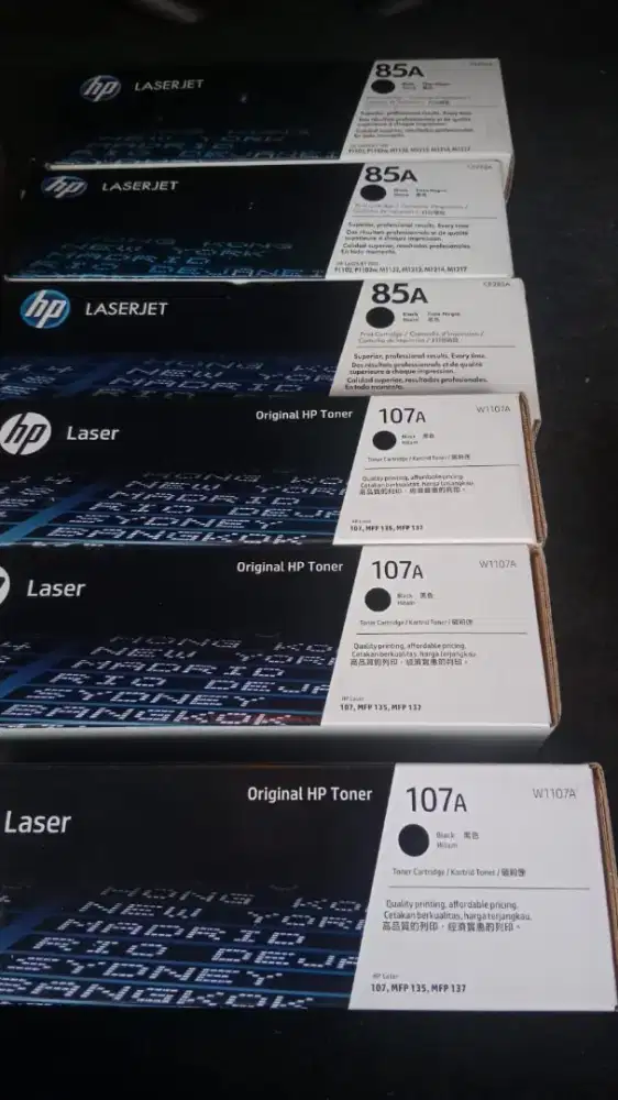 JUAL BELI TINTA TONER 107A BARU DAN BEKAS