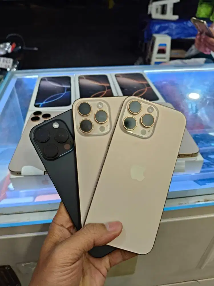 16pro max 256 resmi ibox like new