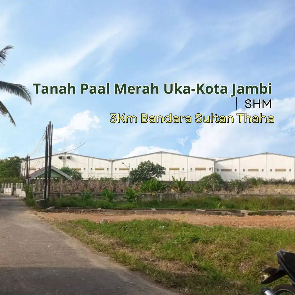 3 Menit RS Royal Prima Kota Jambi, Tanah Dijual Paal Merah Uka SHM Inv
