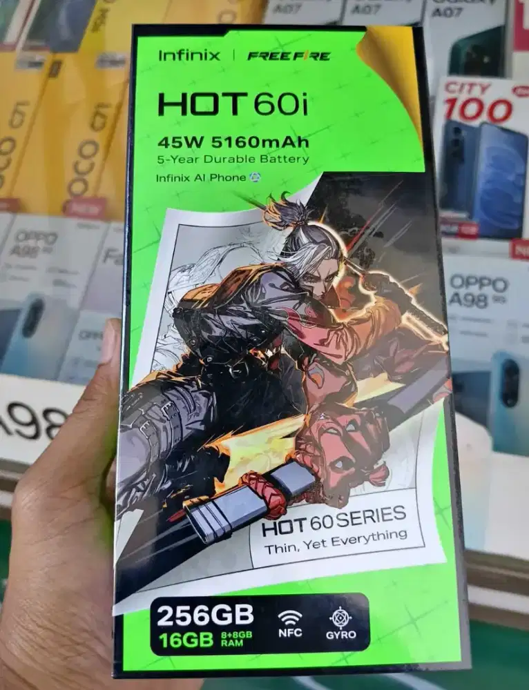 Infinix Hot 60i 8/256 New