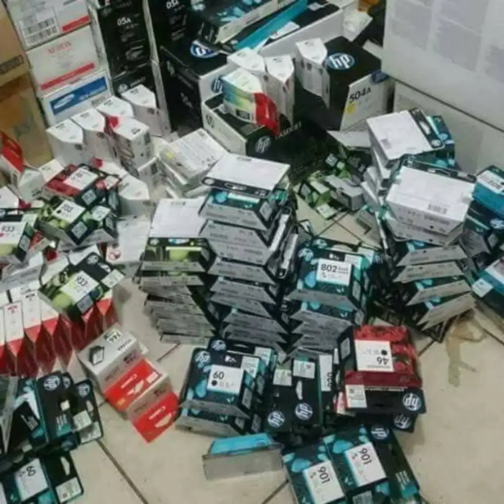 ANEKA JUAL BELI TINTA CARTRIDGE BARU BERBAGAI MACAM TIPE