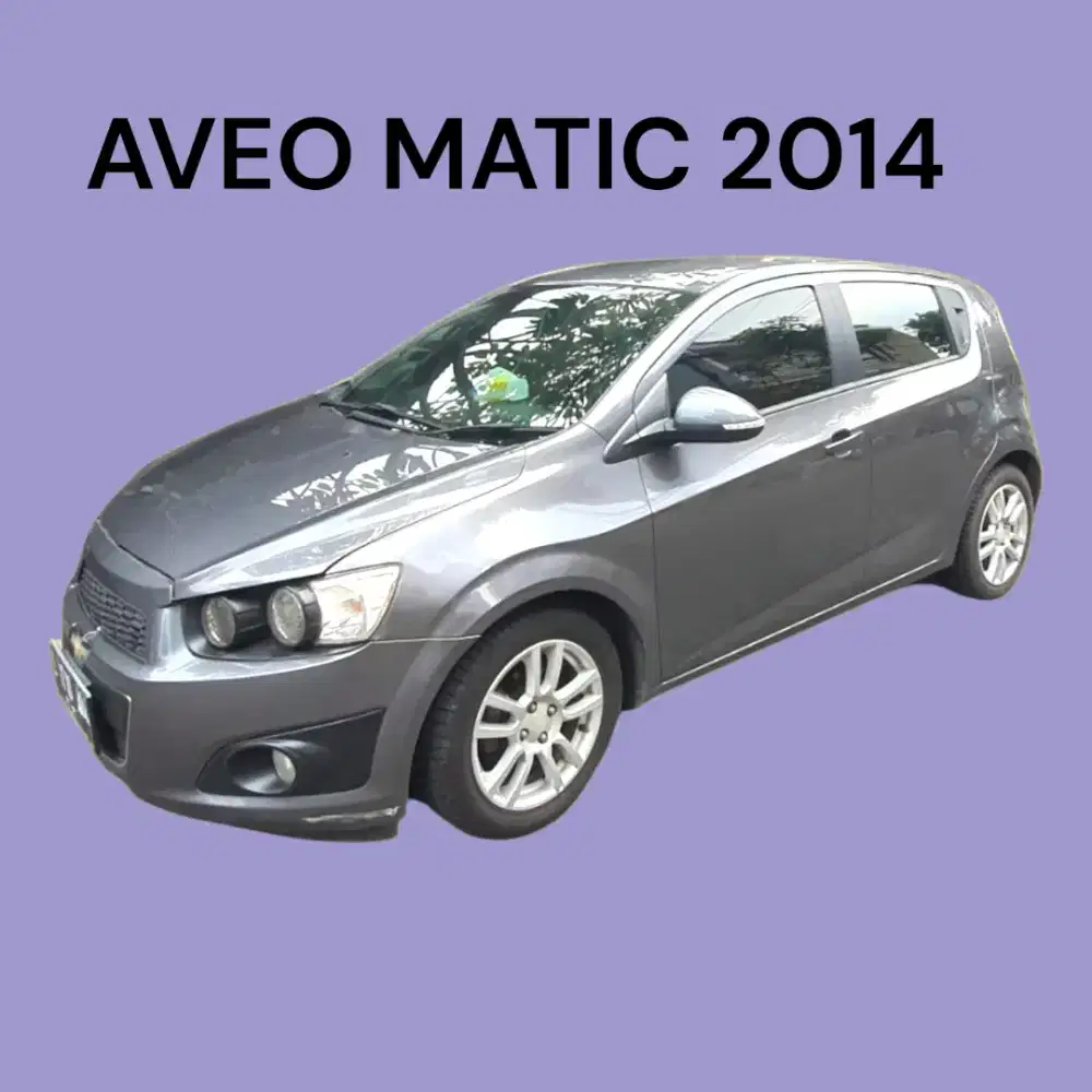 AVEO MATIC 2014 MATIK plat L Surabaya Bkn Trax