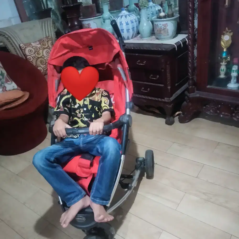 Dijual murah stroller BABYELLE roda 3