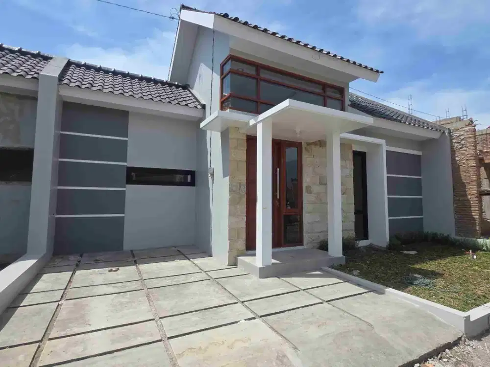 rumah minimalis modern cluster dekat kampus UIN di ngemplak kartasura