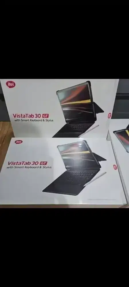 Tablet itel vista tab 30 GT bonus flipcase keyboard stylus pen