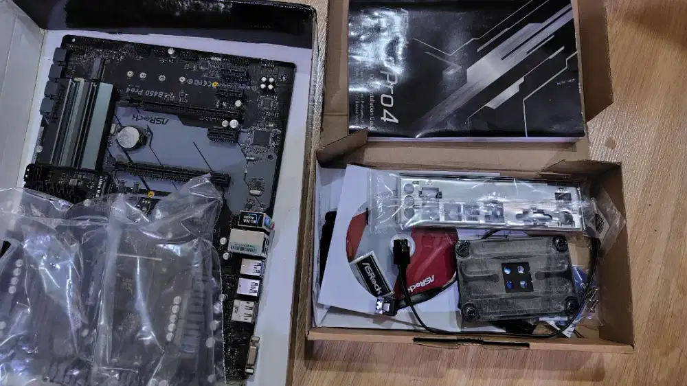 RUSAK ASRock b450 pro 4