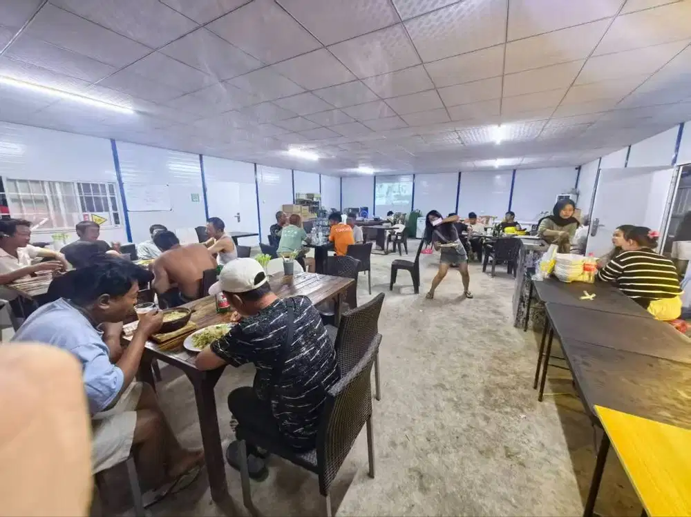 Kasir / Waiter kantin parbrik di Karawang Free makan & mess