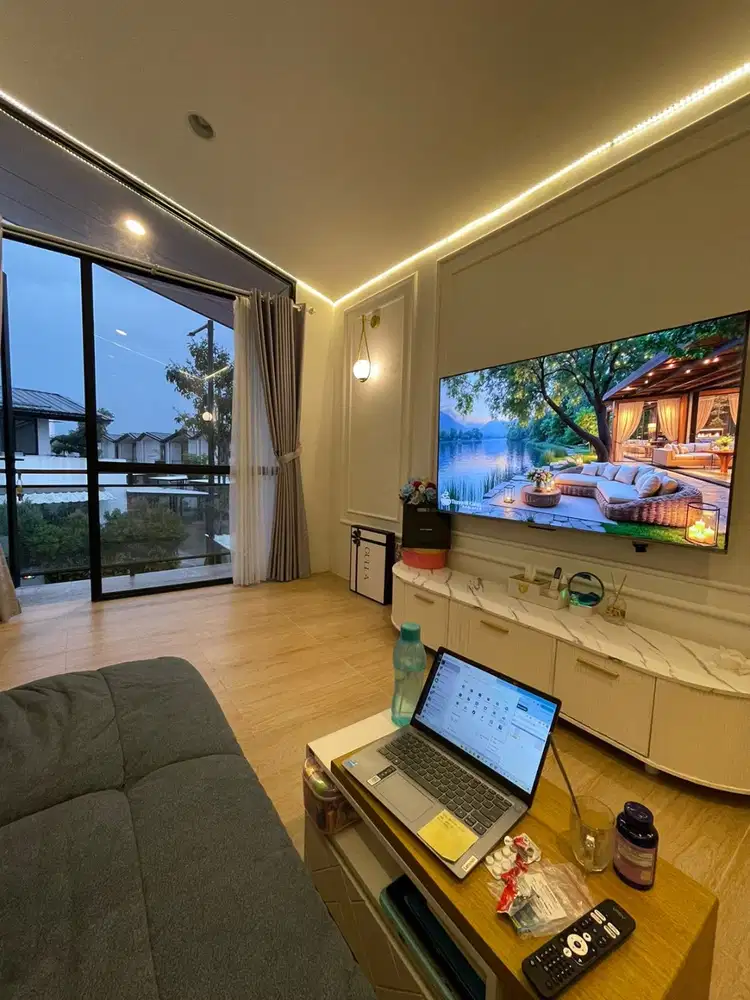 Rumah Cendana Parc include Perabot Jual Cepat Sudah Renov 4 Kamar