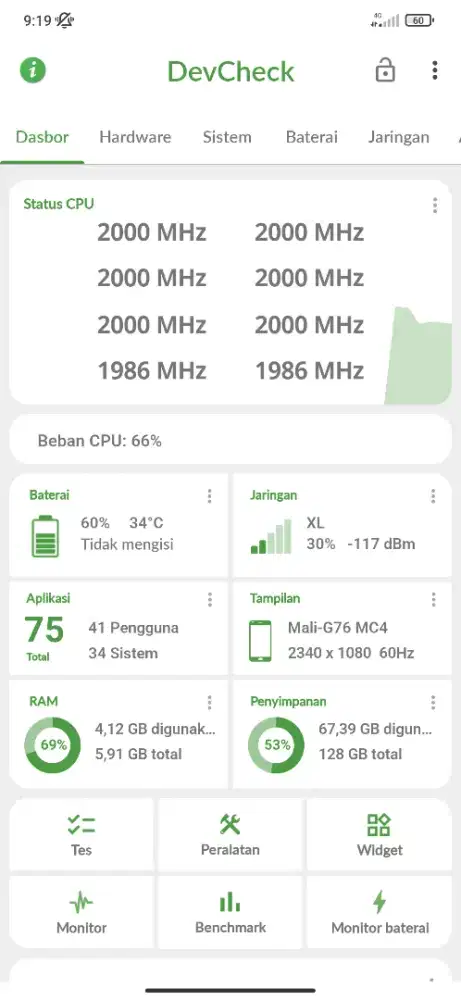 hp redmi note 8 pro ram 6/128
